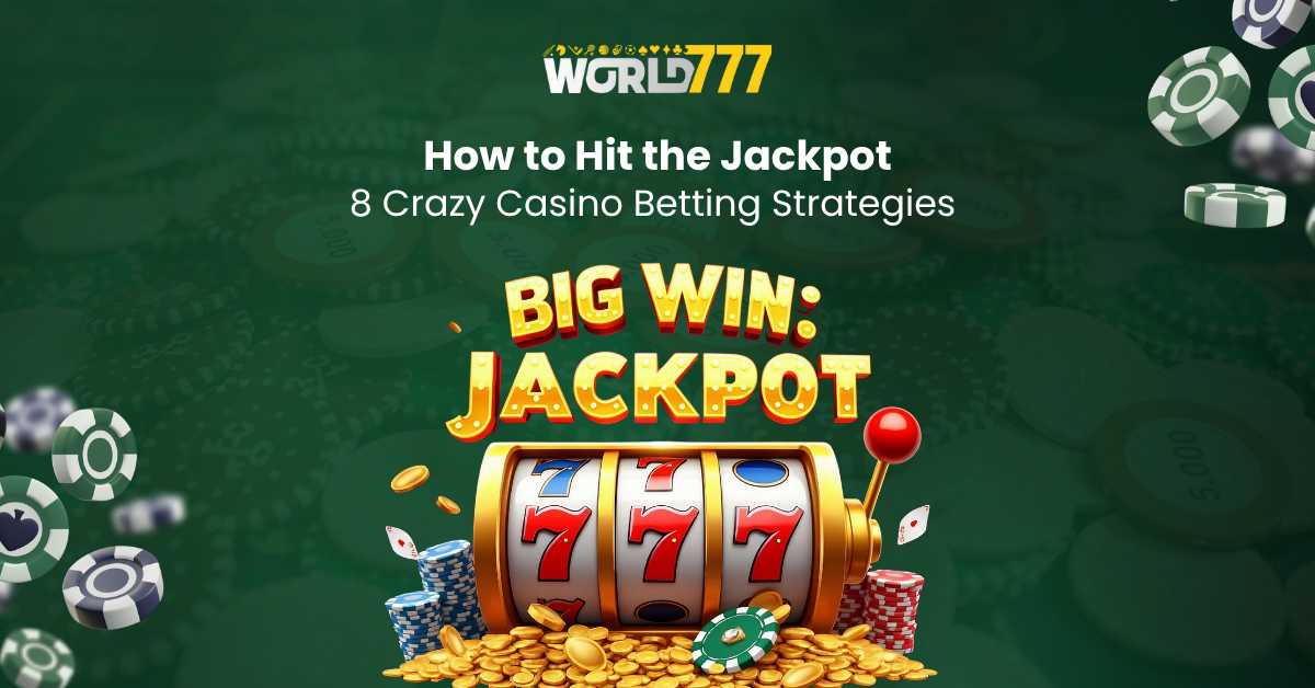 How to Hit the Jackpot: 8 Crazy Casino Betting Strategies